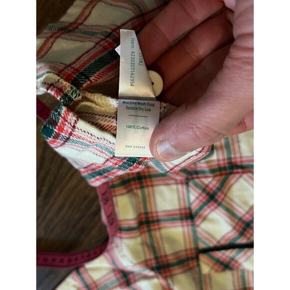 NWT Marine Layer Pajama Flannel Classic PJ Top Red Plaid Womens Size XL $74 - Picture 8 of 9